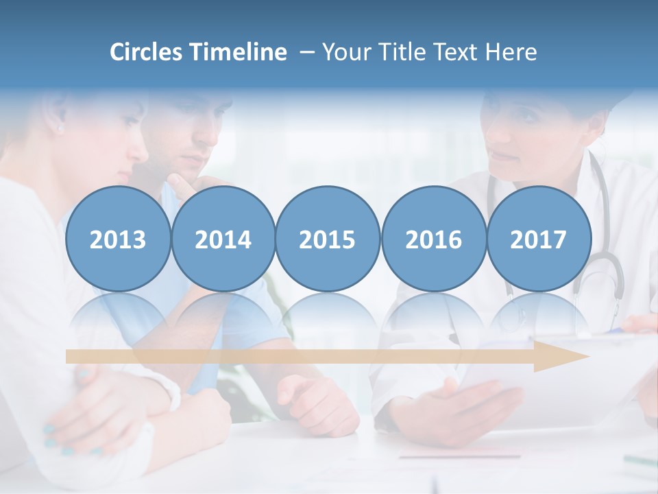 Medical Women Consulting PowerPoint Template