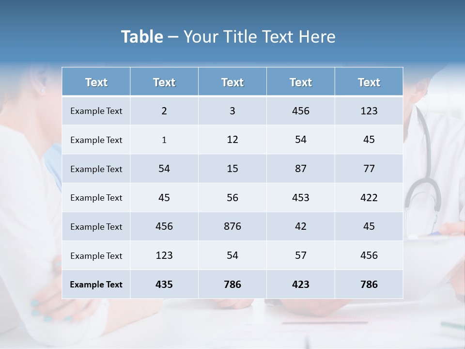 Medical Women Consulting PowerPoint Template