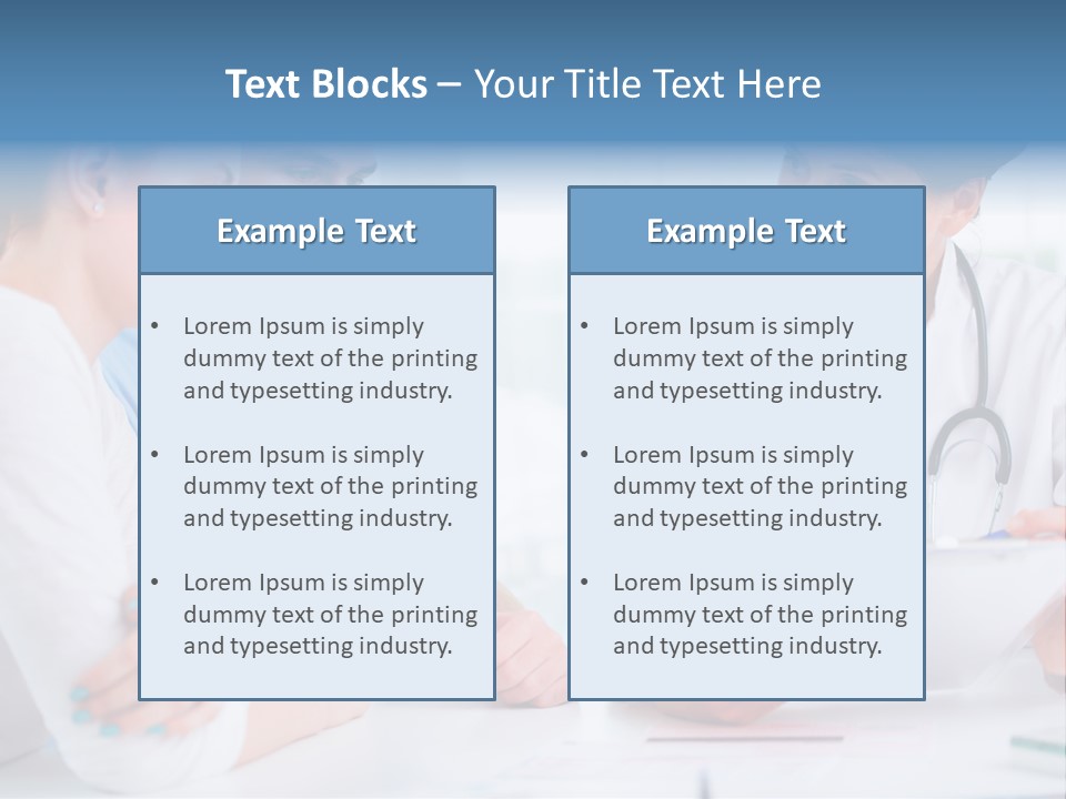 Medical Women Consulting PowerPoint Template