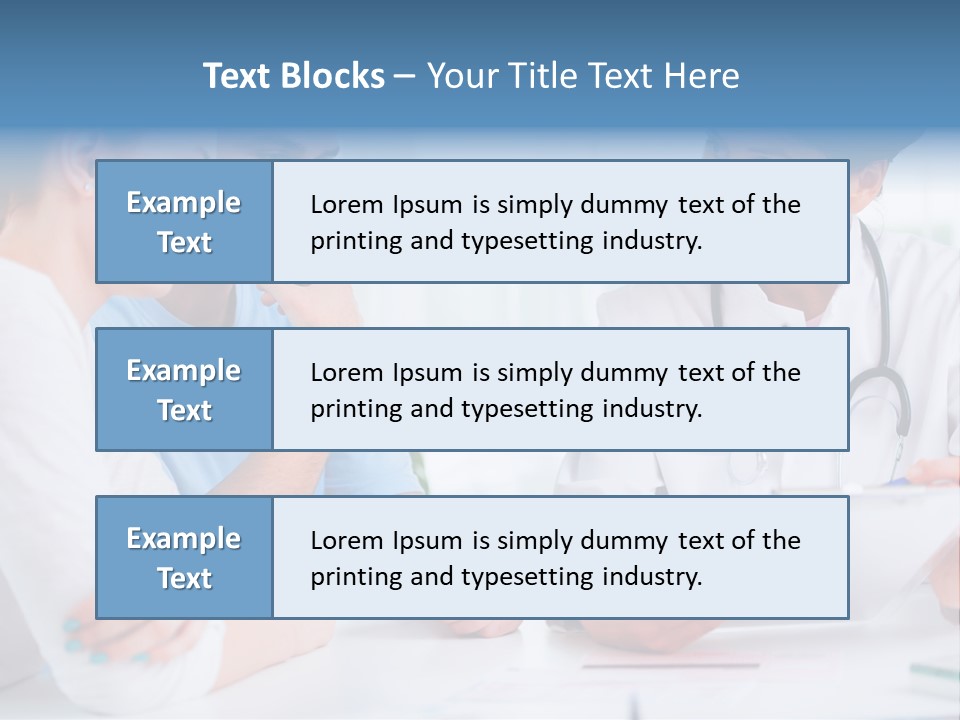 Medical Women Consulting PowerPoint Template