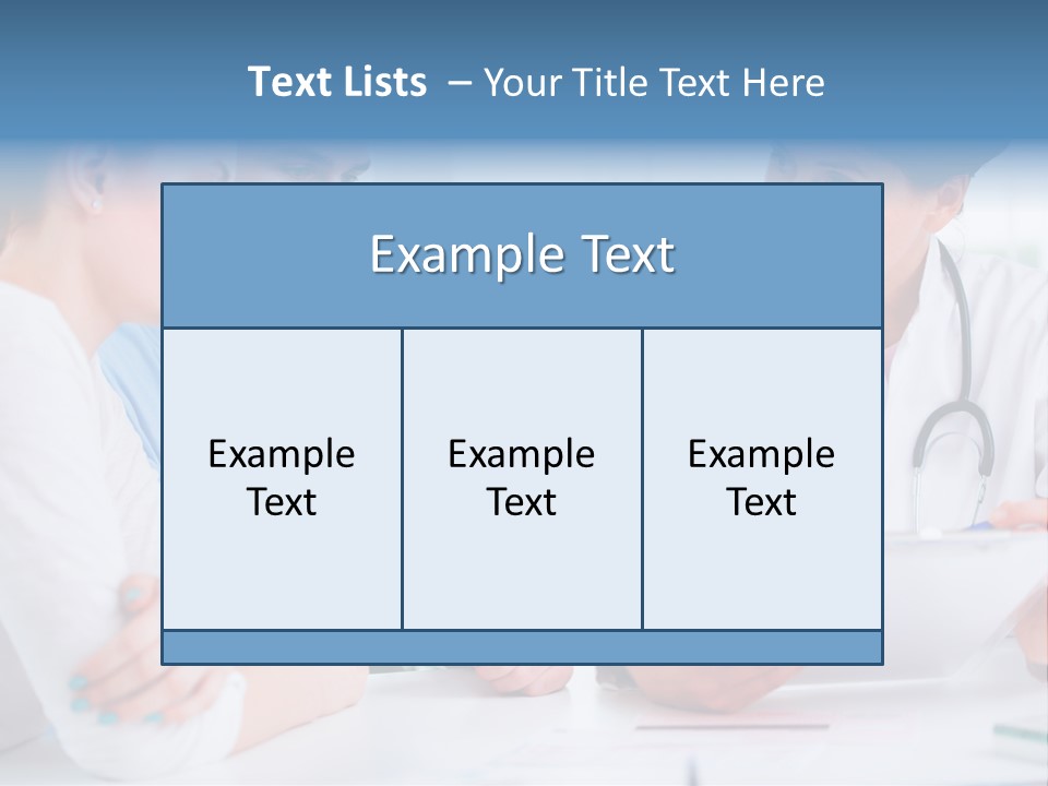 Medical Women Consulting PowerPoint Template