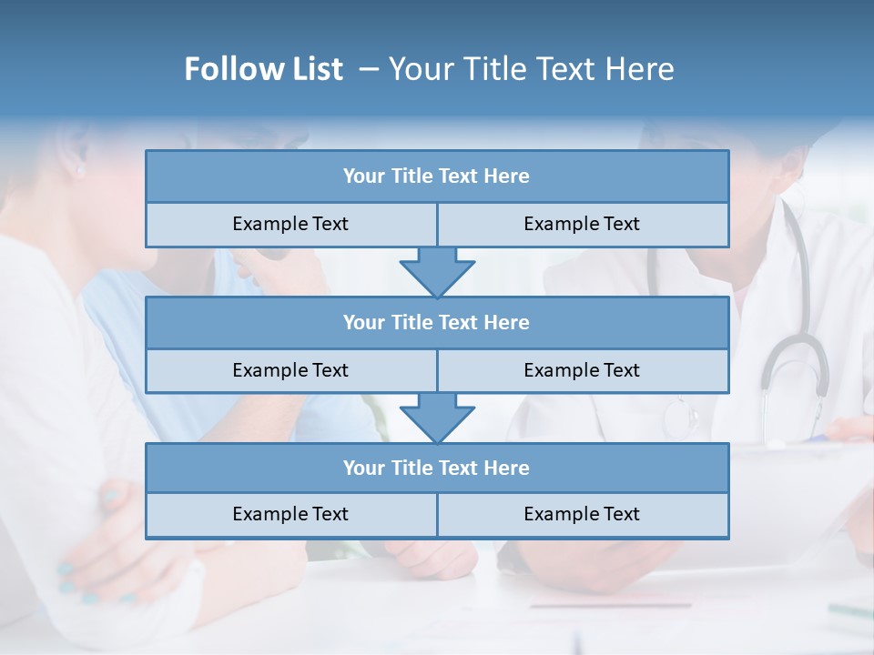 Medical Women Consulting PowerPoint Template