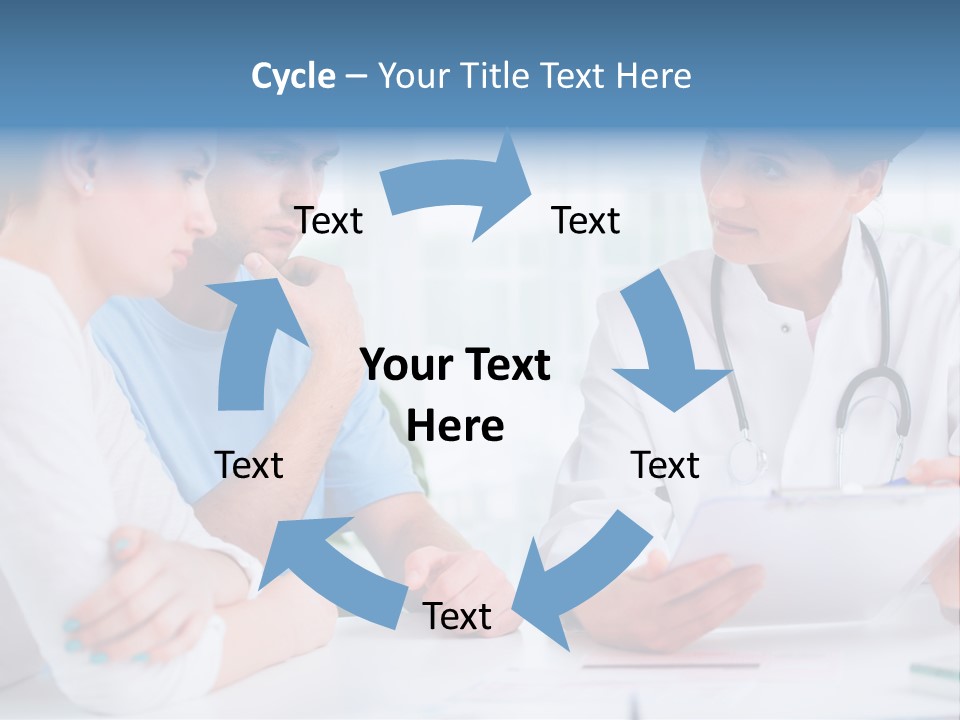 Medical Women Consulting PowerPoint Template