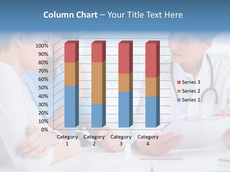 Medical Women Consulting PowerPoint Template