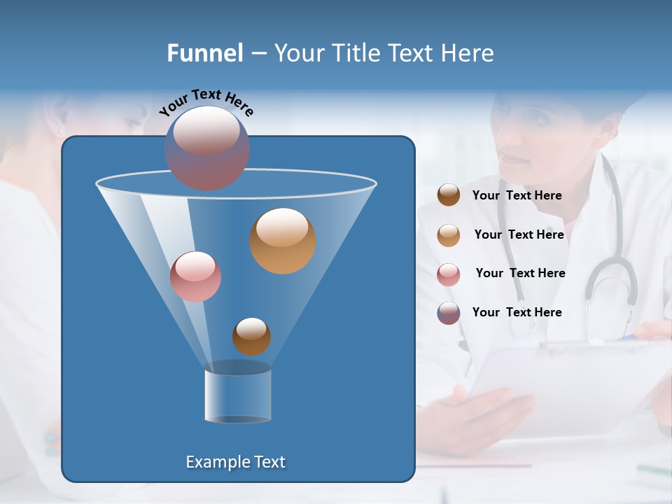 Medical Women Consulting PowerPoint Template