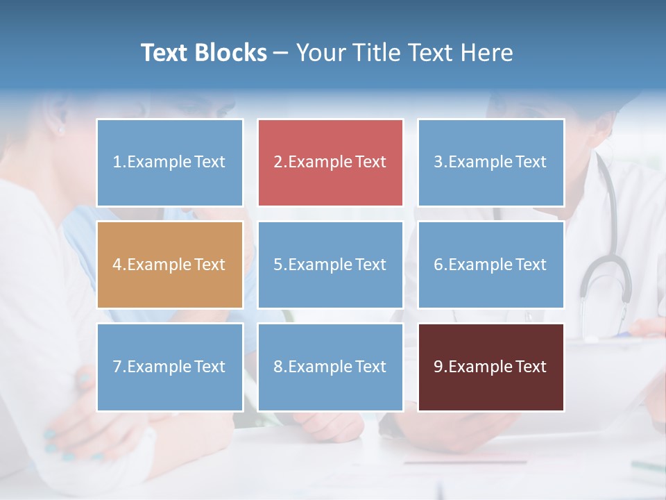 Medical Women Consulting PowerPoint Template