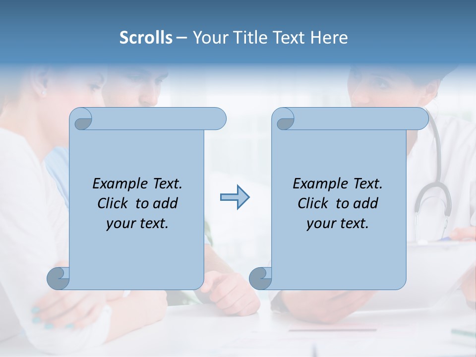 Medical Women Consulting PowerPoint Template