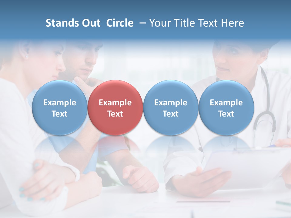 Medical Women Consulting PowerPoint Template