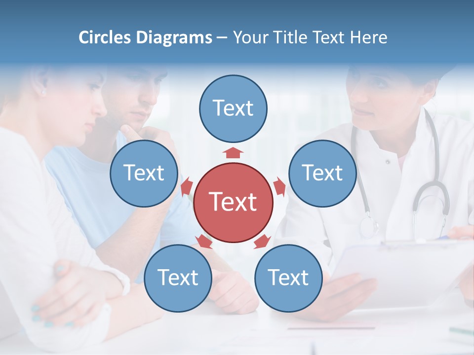 Medical Women Consulting PowerPoint Template