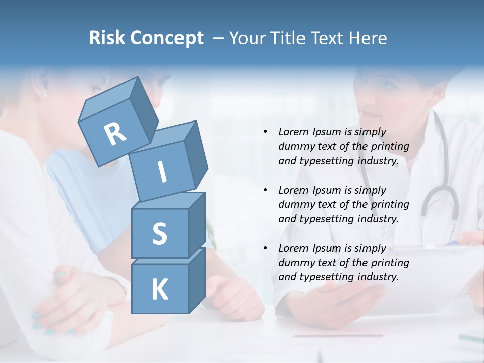 Medical Women Consulting PowerPoint Template