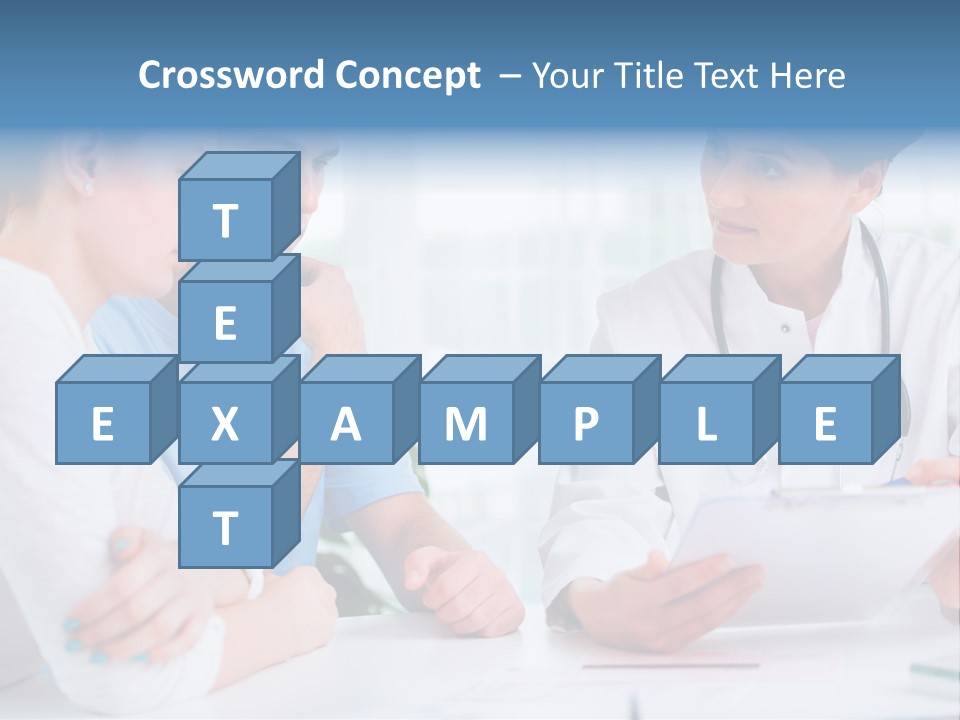 Medical Women Consulting PowerPoint Template