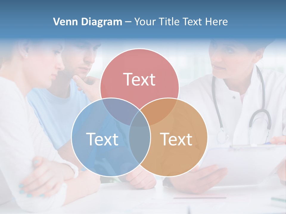 Medical Women Consulting PowerPoint Template