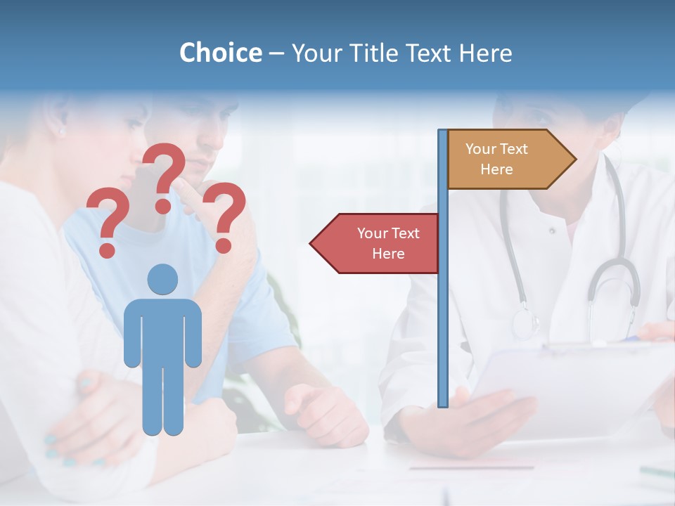 Medical Women Consulting PowerPoint Template