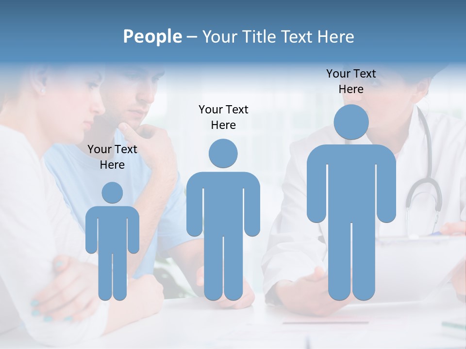 Medical Women Consulting PowerPoint Template