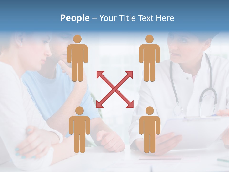 Medical Women Consulting PowerPoint Template