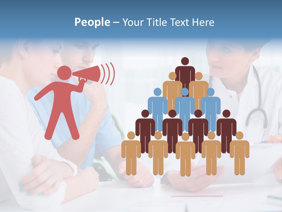 Medical Women Consulting PowerPoint Template