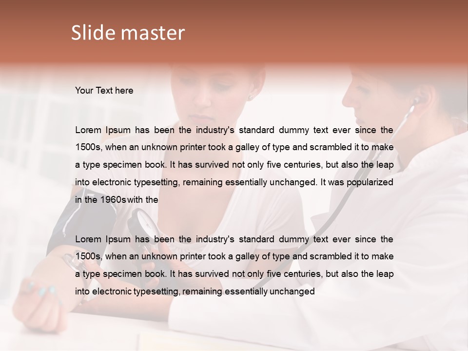 Gauge Care Medical PowerPoint Template