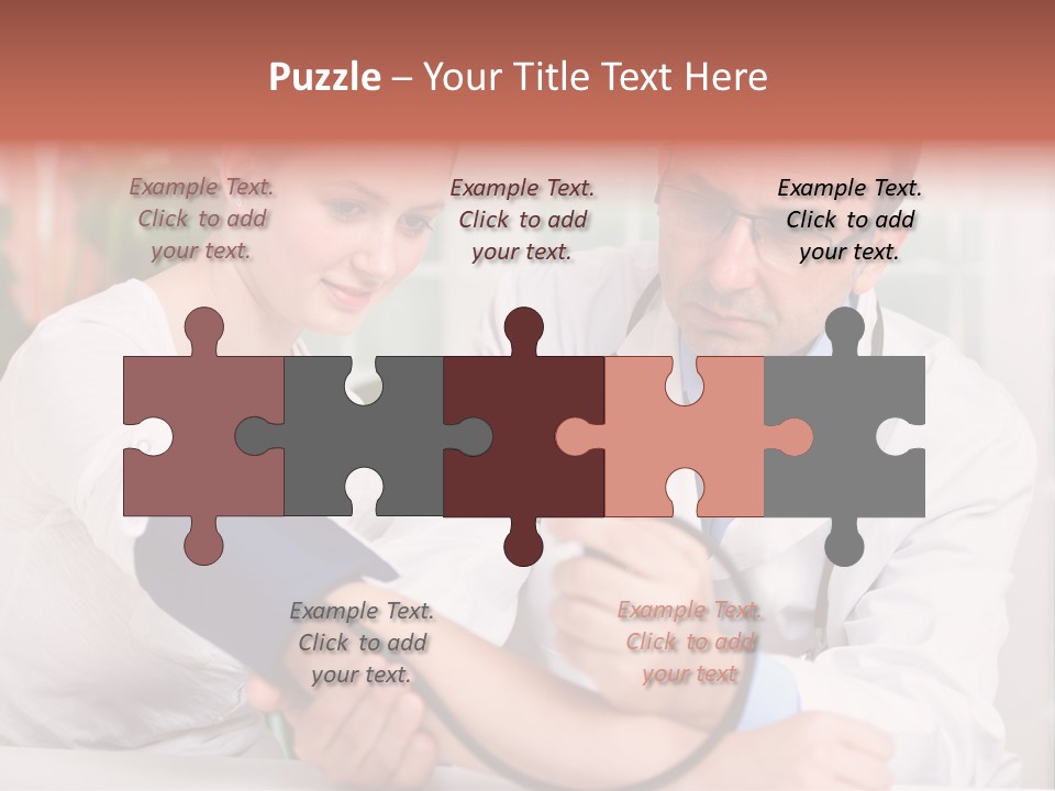 Medizin Care Examination PowerPoint Template