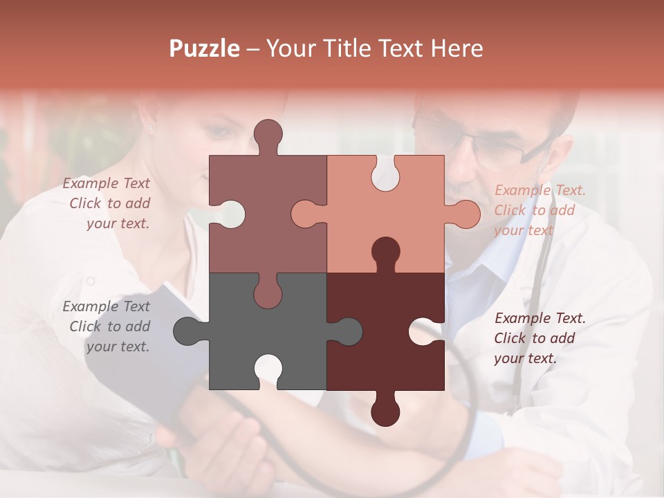 Medizin Care Examination PowerPoint Template