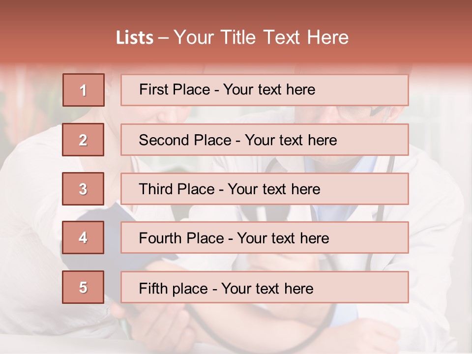 Medizin Care Examination PowerPoint Template