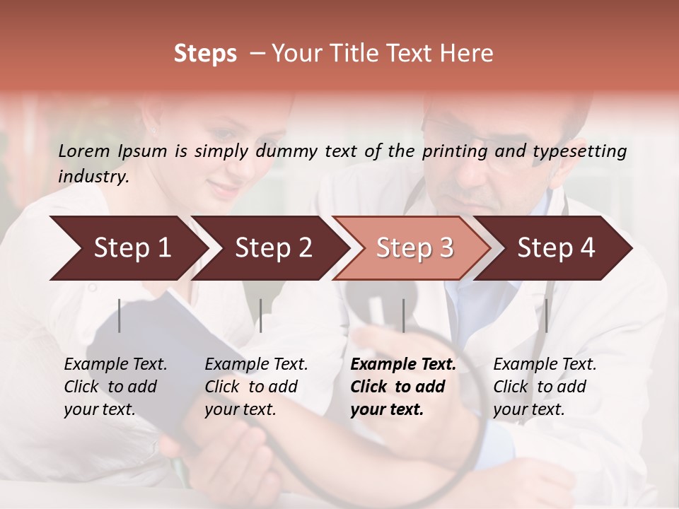 Medizin Care Examination PowerPoint Template