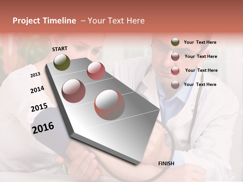 Medizin Care Examination PowerPoint Template