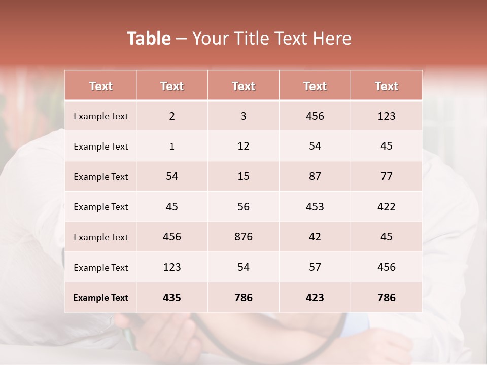 Medizin Care Examination PowerPoint Template