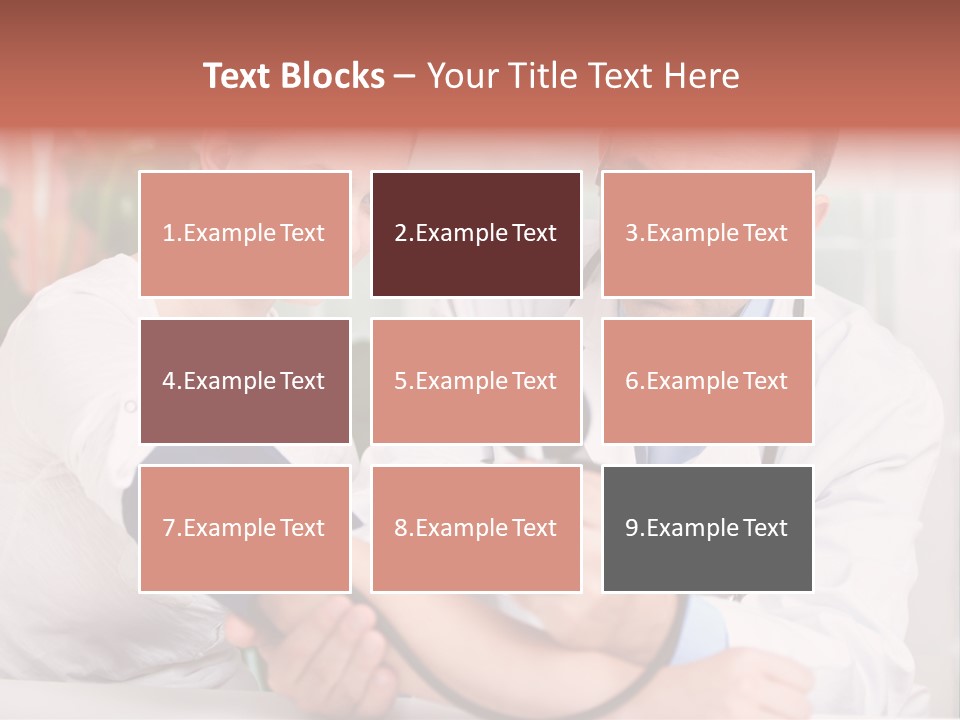 Medizin Care Examination PowerPoint Template