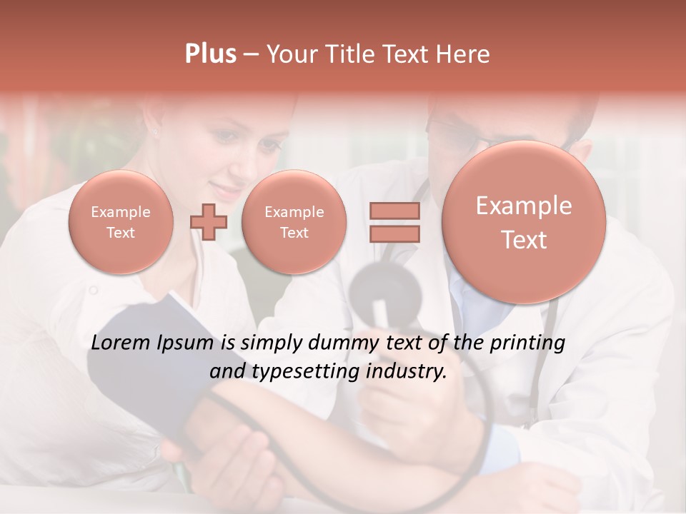 Medizin Care Examination PowerPoint Template