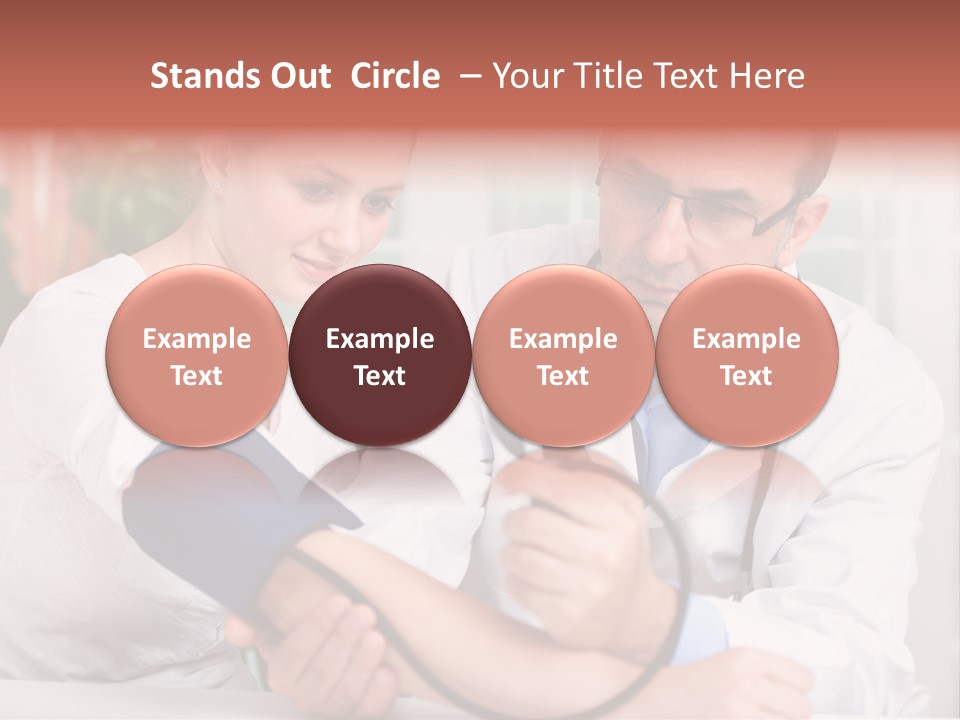 Medizin Care Examination PowerPoint Template