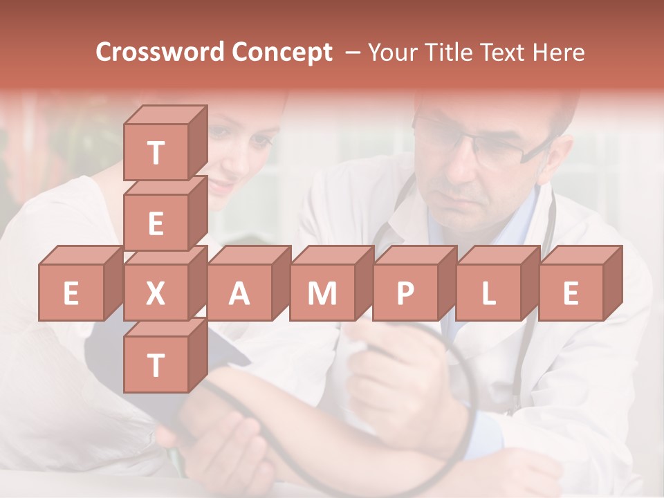 Medizin Care Examination PowerPoint Template