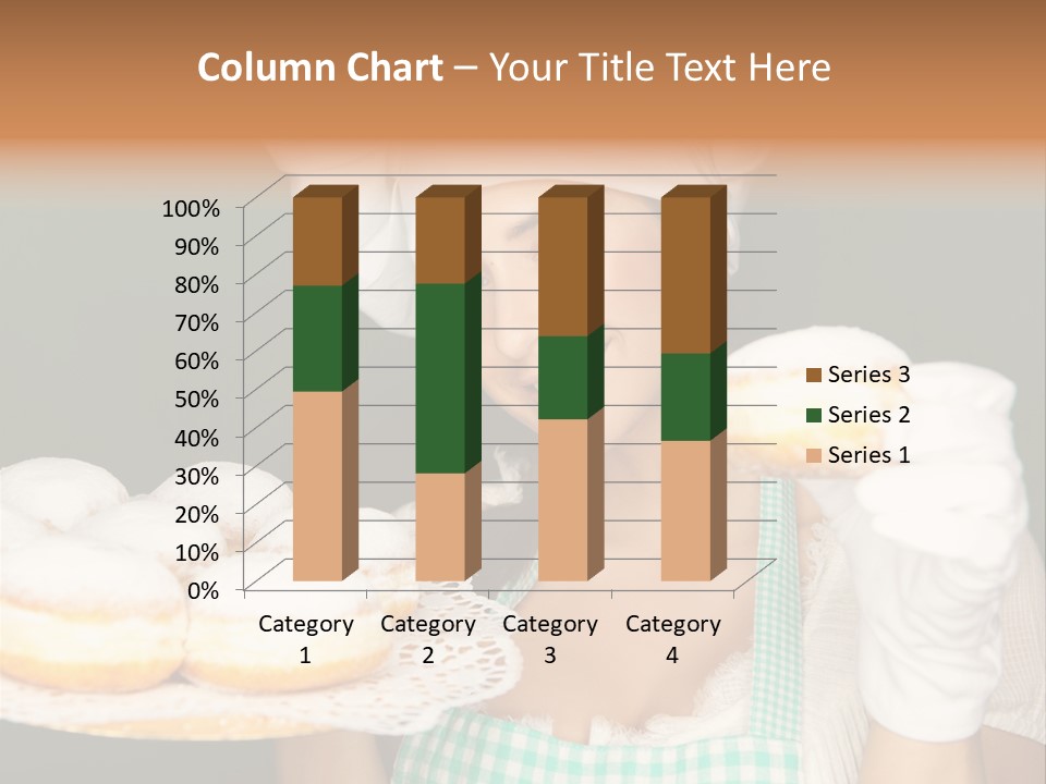 Jahreswechsel Lebensfroh Pfannkuchen PowerPoint Template