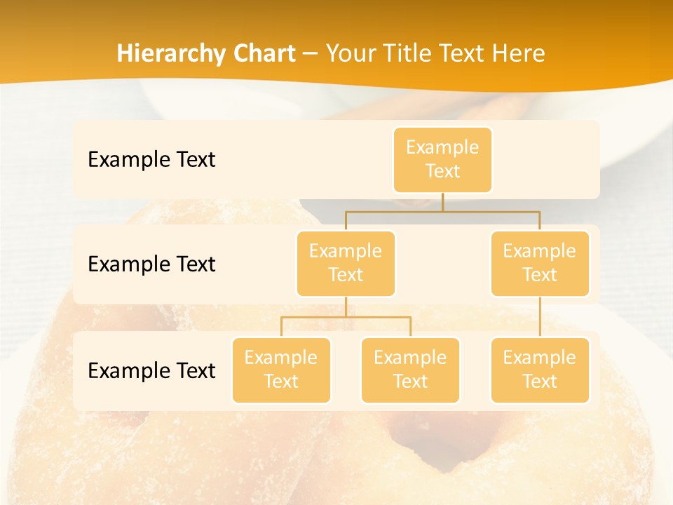 Cakesweettreatsnack Glazed Donutdoughnutcoffeeround PowerPoint Template