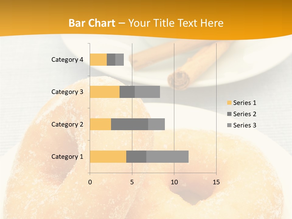 Cakesweettreatsnack Glazed Donutdoughnutcoffeeround PowerPoint Template