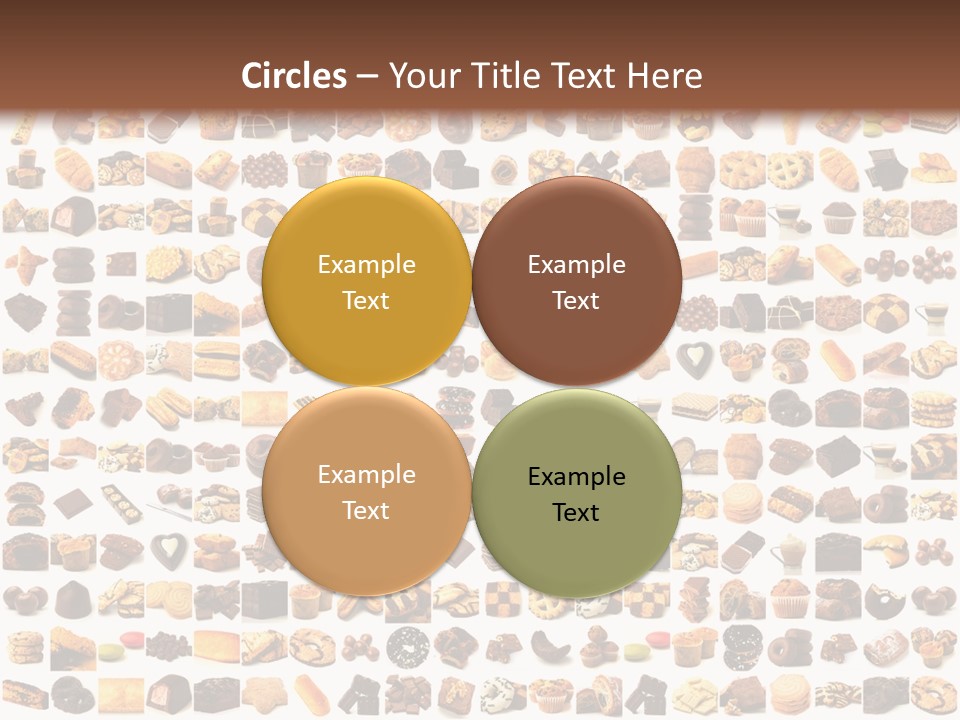 Candy Time Bread PowerPoint Template