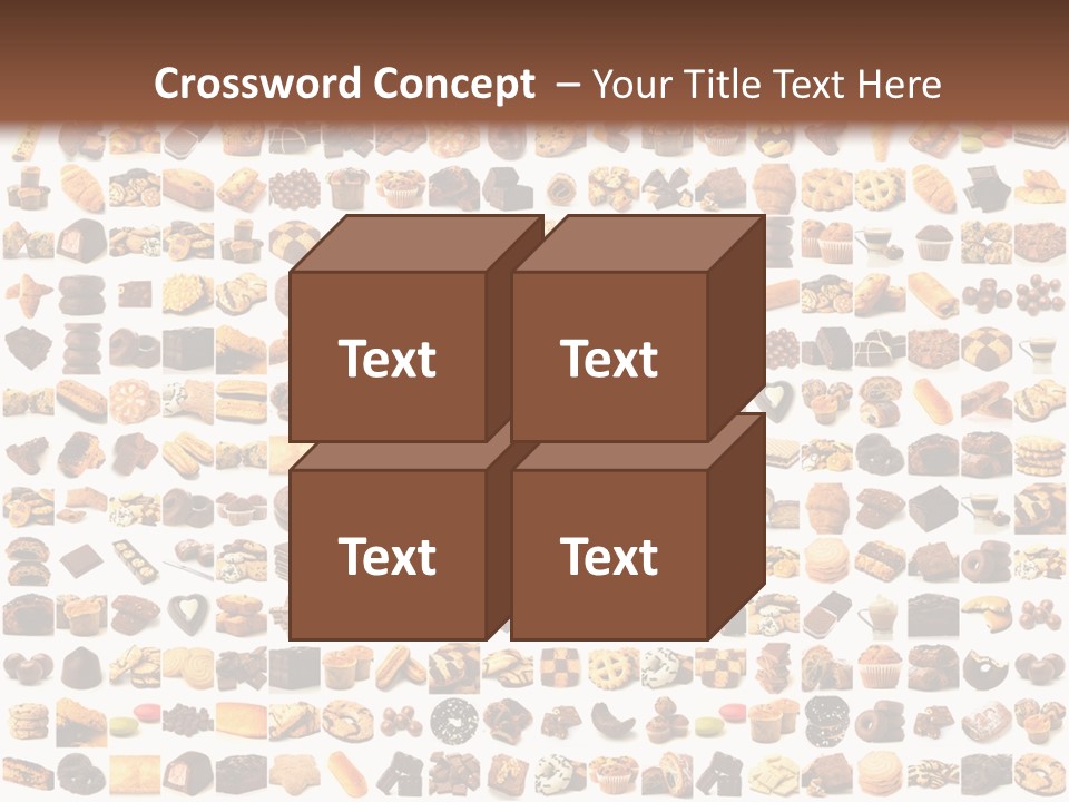 Candy Time Bread PowerPoint Template