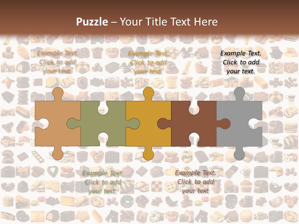 Candy Time Bread PowerPoint Template