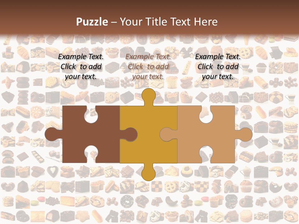 Candy Time Bread PowerPoint Template