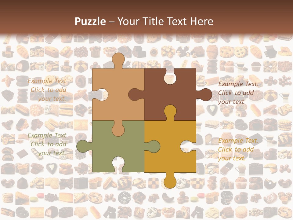 Candy Time Bread PowerPoint Template