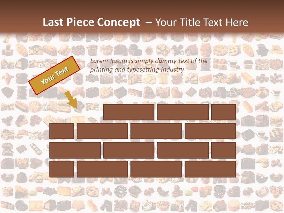 Candy Time Bread PowerPoint Template