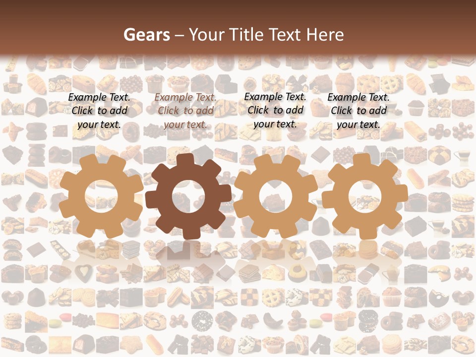 Candy Time Bread PowerPoint Template