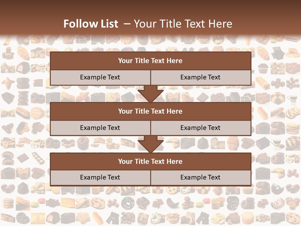 Candy Time Bread PowerPoint Template