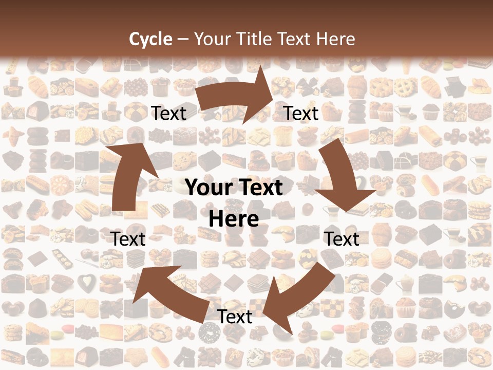 Candy Time Bread PowerPoint Template