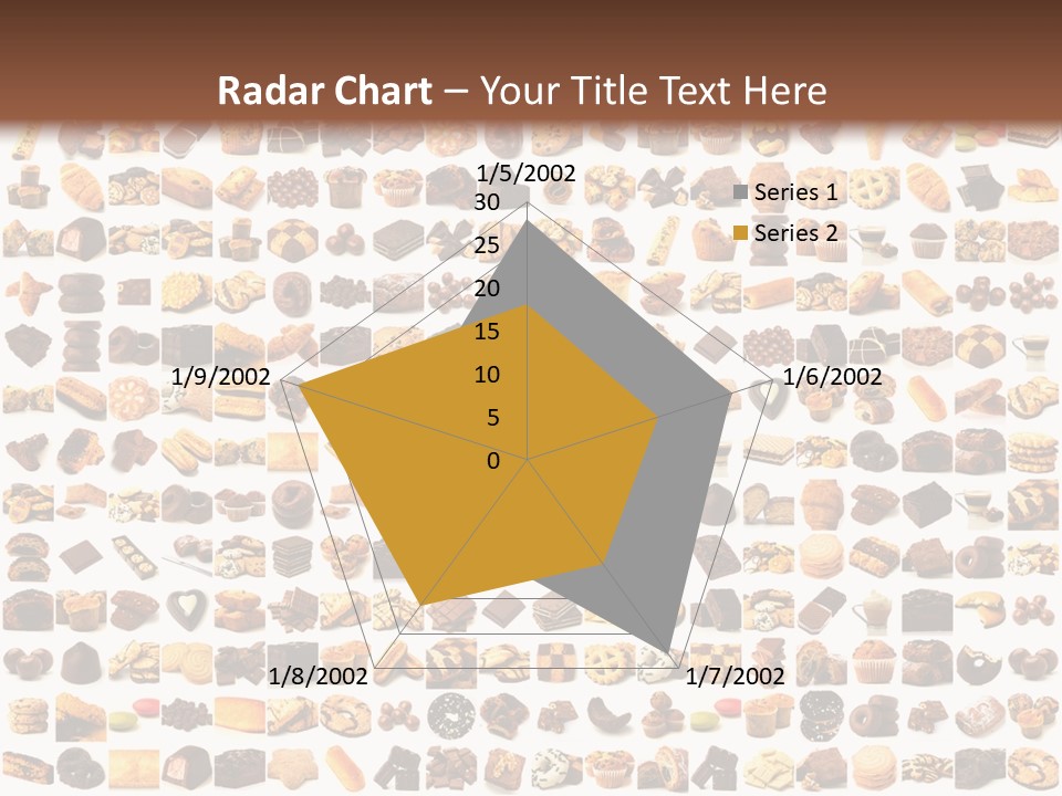 Candy Time Bread PowerPoint Template