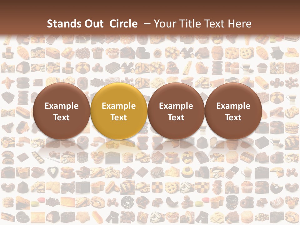 Candy Time Bread PowerPoint Template