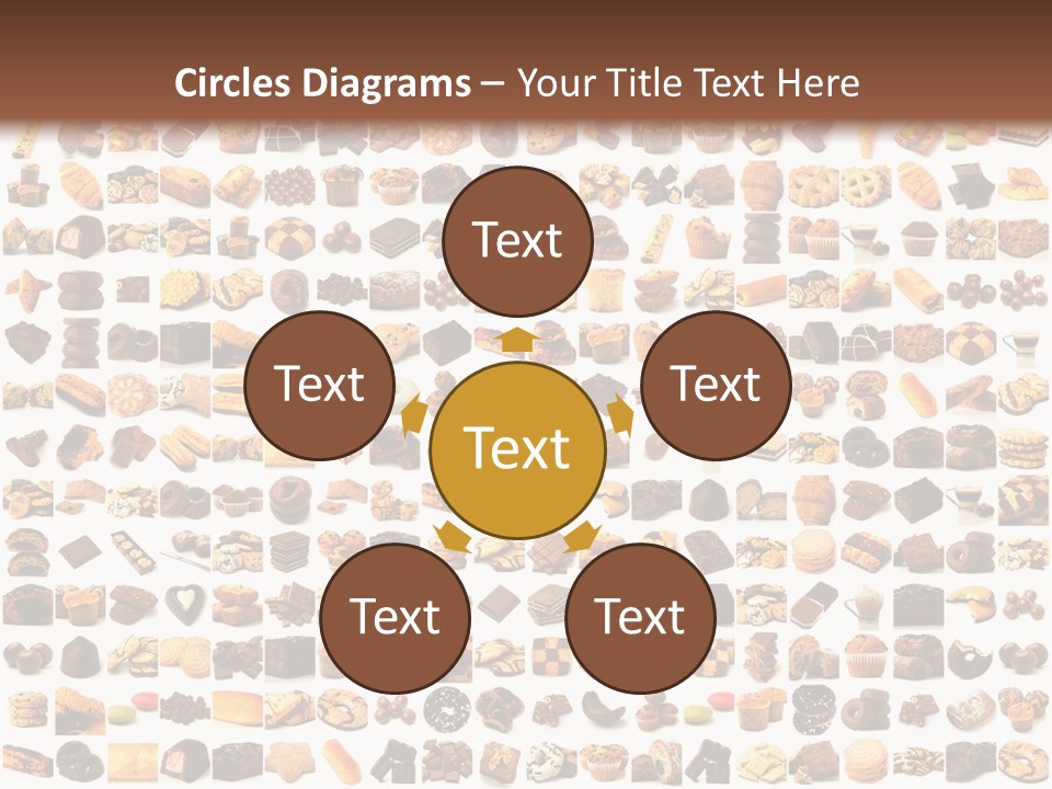 Candy Time Bread PowerPoint Template