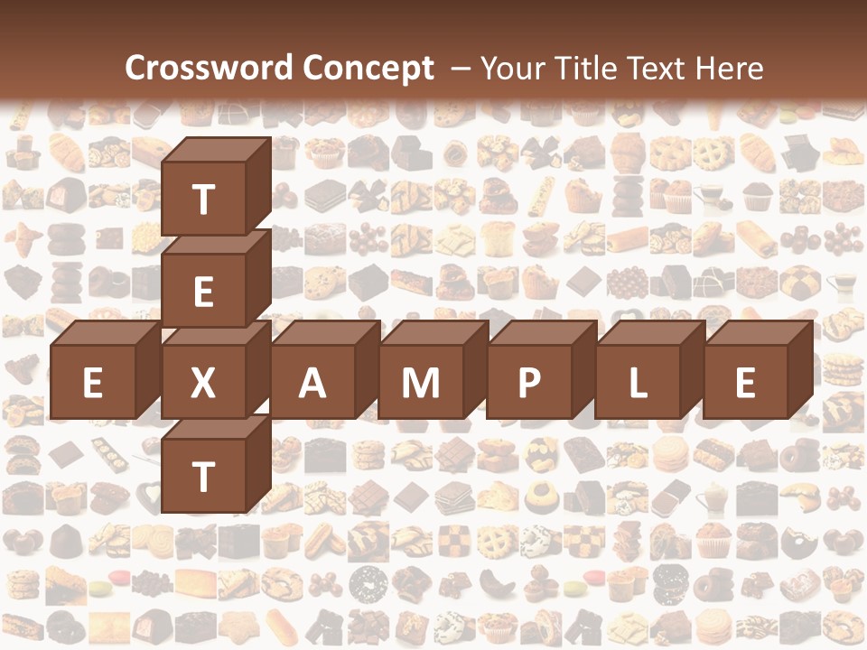 Candy Time Bread PowerPoint Template