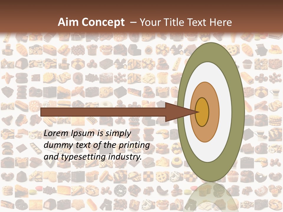 Candy Time Bread PowerPoint Template