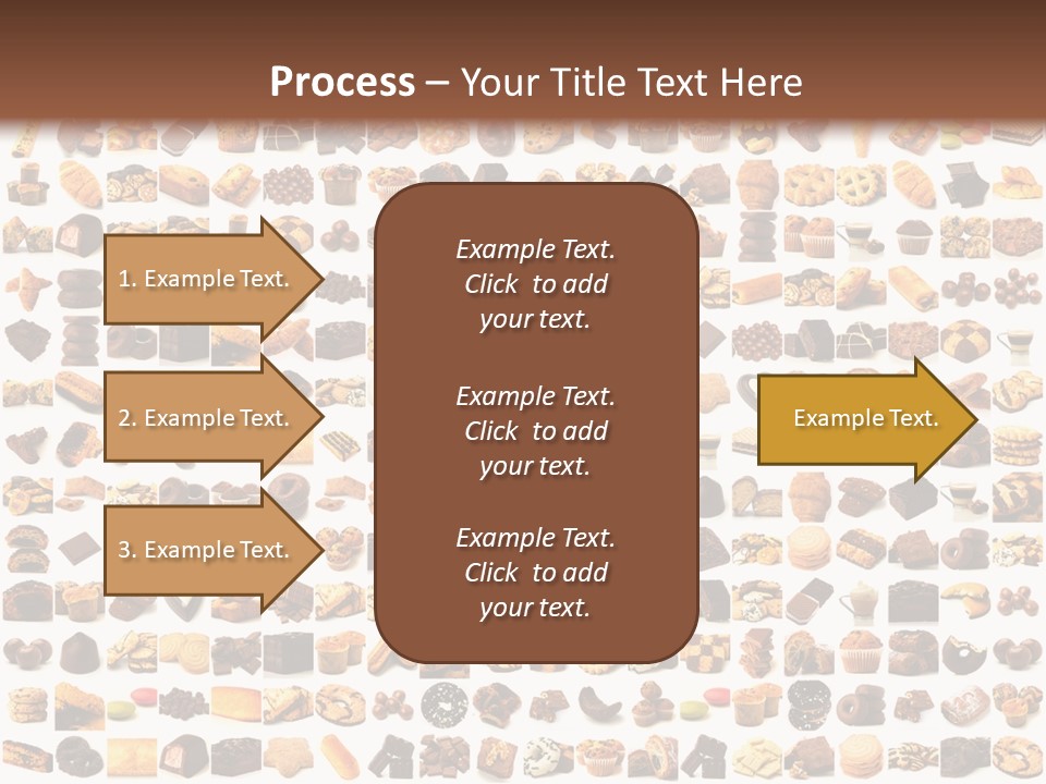 Candy Time Bread PowerPoint Template