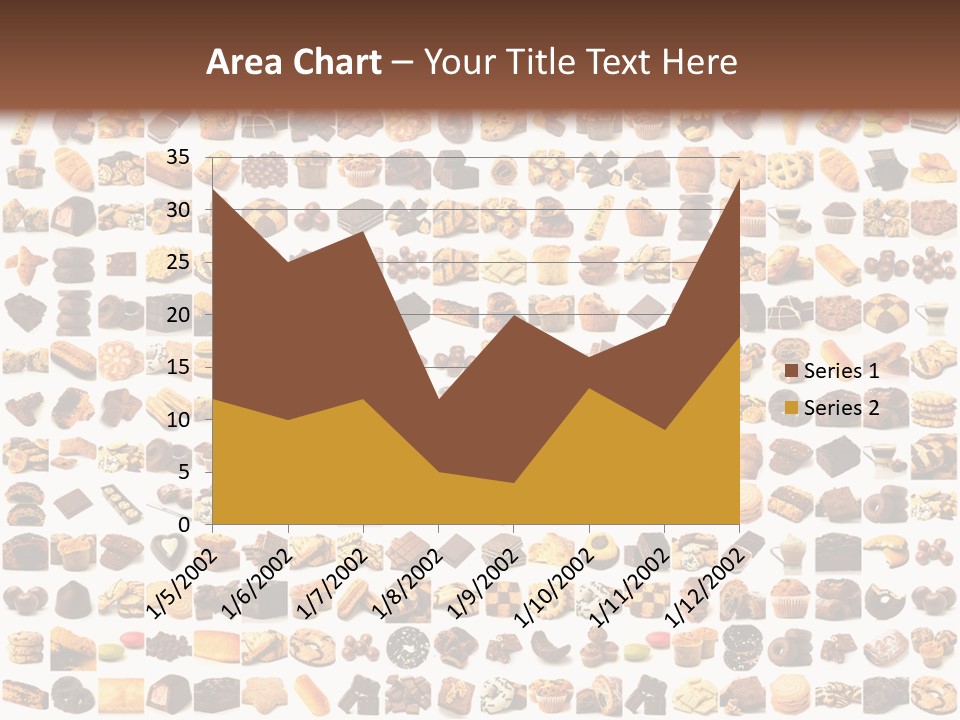 Candy Time Bread PowerPoint Template